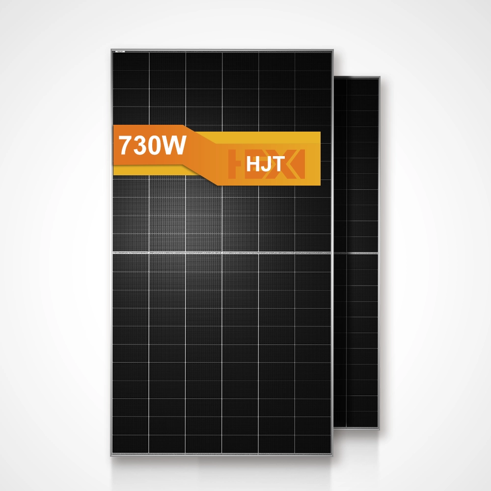 730W HJT Bifacial Double-Glass Solar Panel (BSM730G12-66HNH)